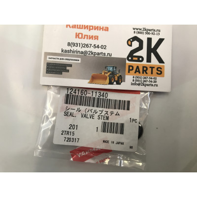 ym124160-11340 маслосъемный колпачок komatsu wb